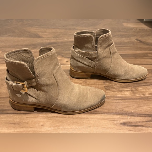 Michael Kors Salem Suede Ankle Bootie - Picture 3 of 12